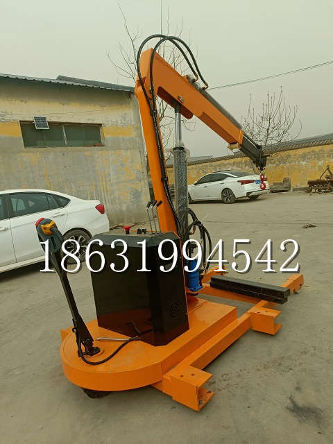 牡丹乡自卸车厢随车吊 自制轮式四不像起重机 四驱平板吊 5吨 贵盛